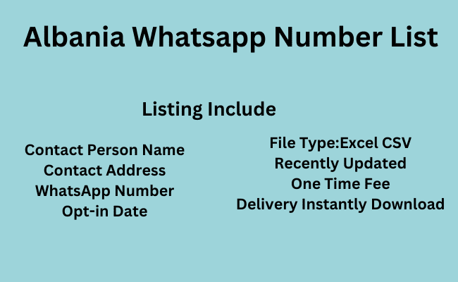 Albania WhatsApp Number List