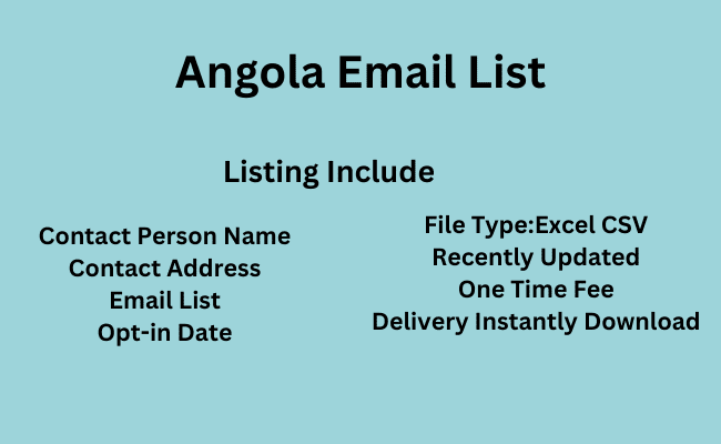 Angola Email List