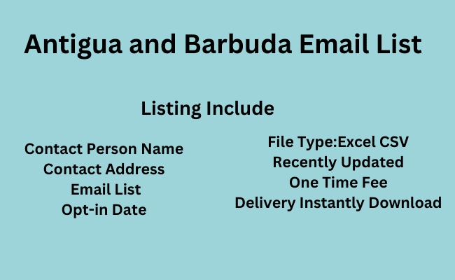 Antigua and Barbuda Email List