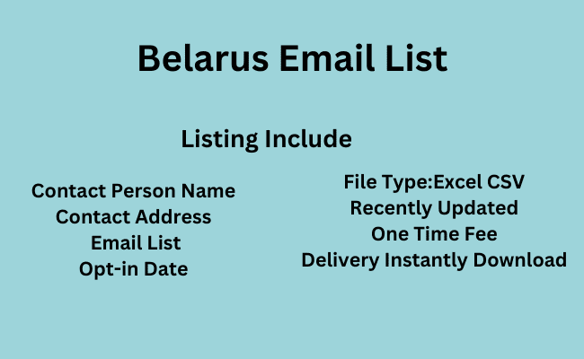 Belarus Email List