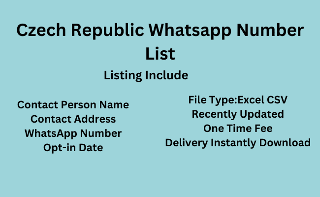 Czech Republic WhatsApp Number List