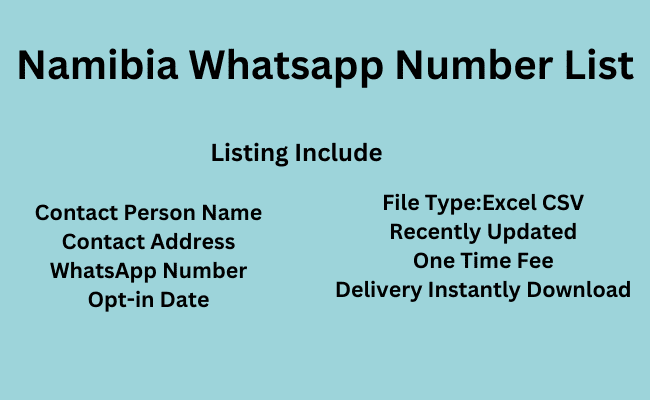 Namibia WhatsApp Number List