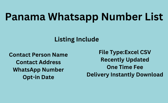 Panama WhatsApp Number List