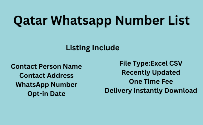 Qatar WhatsApp Number List